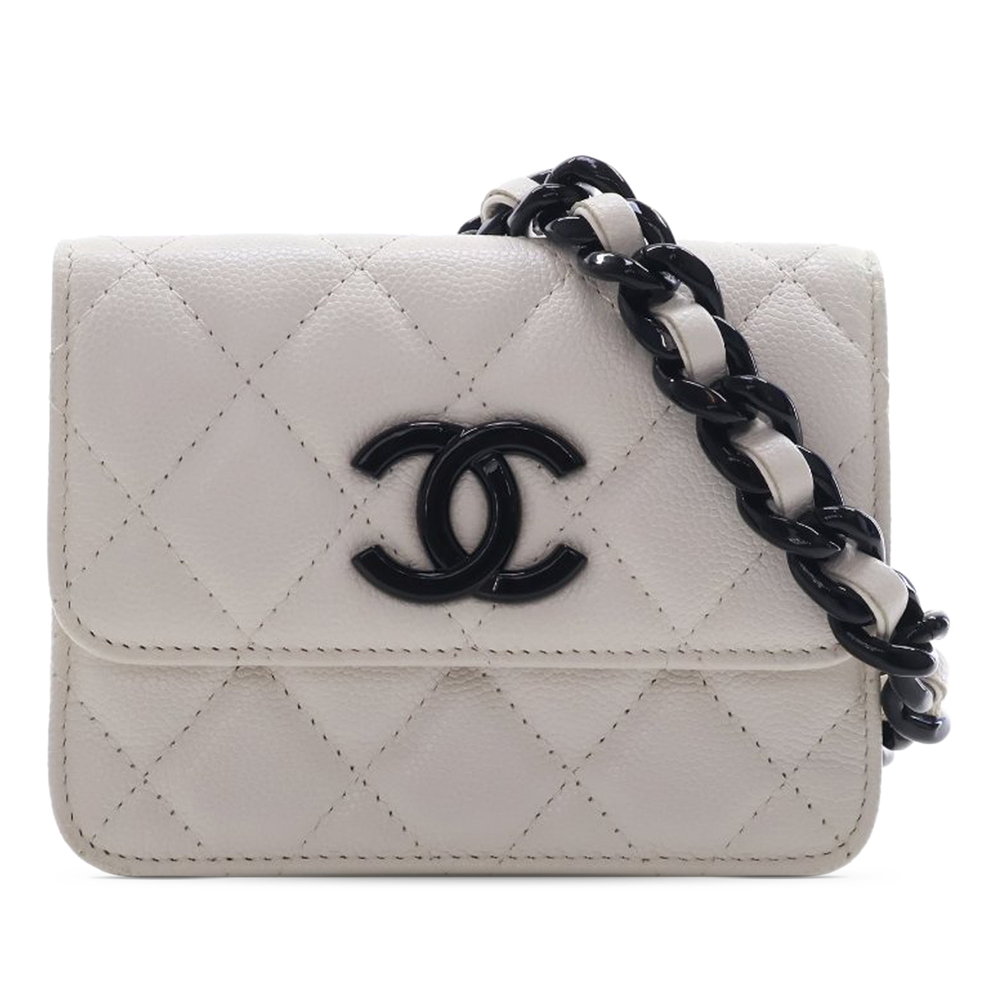 Pre-Loved Chanel Quilted Caviar My Everything Belt Bag